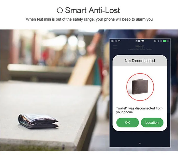 Nut 3 мини умный искатель, itag Bluetooth трекер анти-потеря напоминание беспроводной ключ искатель ПЭТ локатор багаж кошелек телефон искатель