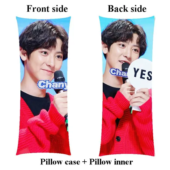 picture Kpop Park Chanyeol long Pillow include inner home hugging body pillow Customize - Цвет: picture