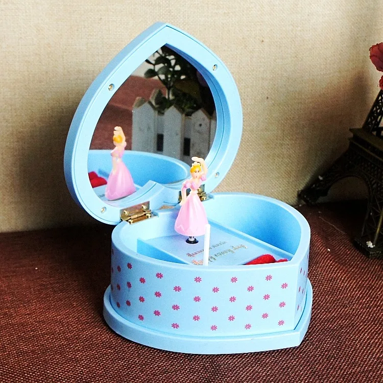 

Christmas gift creative music box rotating clockwork music box dancing youth