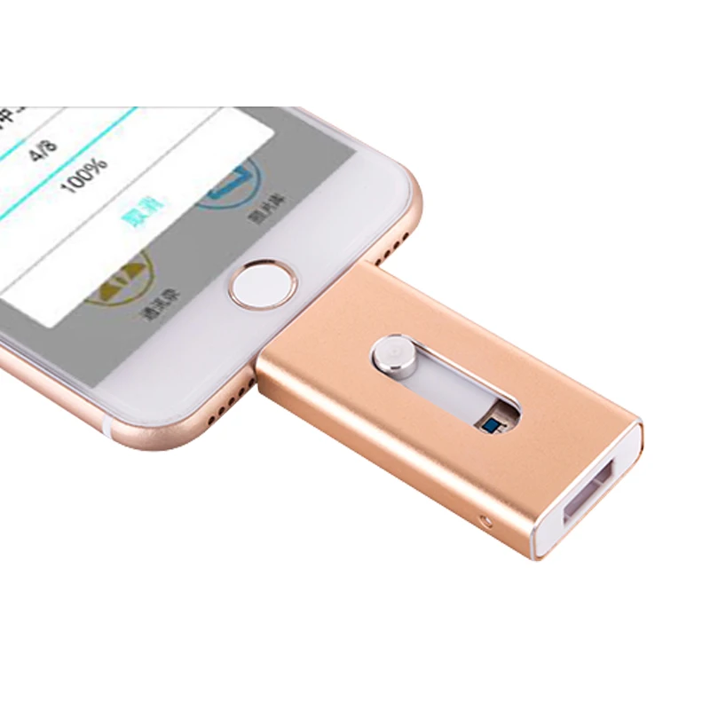 USB3.0 флэш-накопитель 32 Гб 16 для iPhone 6/7/6 s/8 реальная емкость 128 ГБ USB внешнее