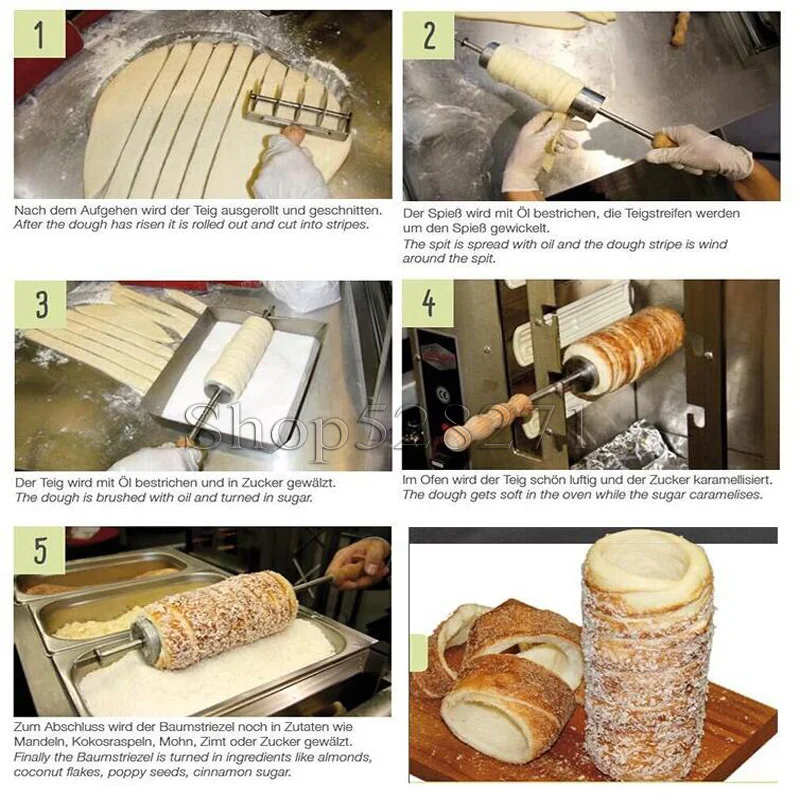 Машина для изготовления пирожных kurtos kalacs аппарат приготовления