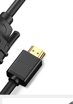 Ugreen высококачественный мини-hdmi HDMI кабель 1 м 2 м 3 м Папа-папа 2,0 в HDMI кабель 4 к 3D для планшета видеокамеры MP4 Mini HDMI кабель