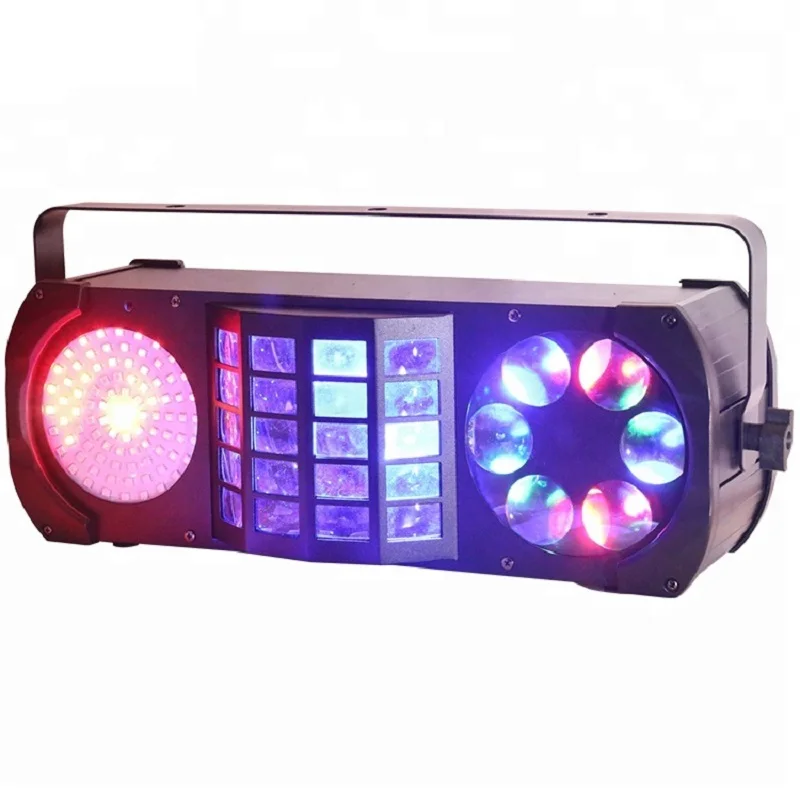 4 в 1DJ Освещение Многоцветный DMX 512 стробоскоп + gobo Дерби лазерный эффект |