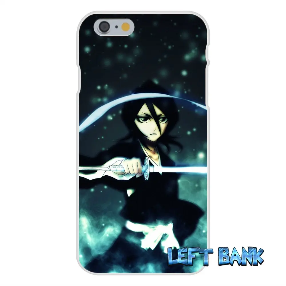 Bleach Rukia Kuchiki Мягкий Силиконовый ТПУ Прозрачный чехол для Samsung Galaxy Note 3 4 5 S4 S5 MINI S6 S7