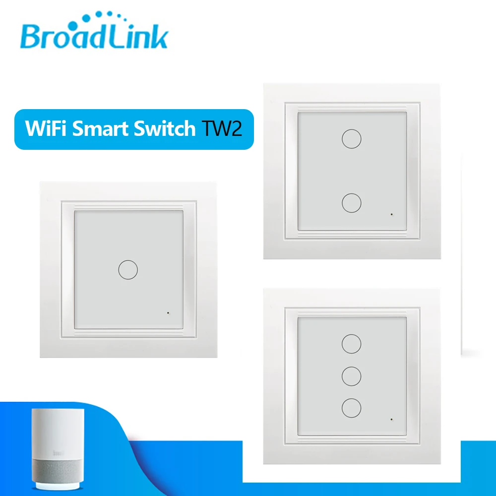 2018 BroadLink TW2 WiFi переключатель 1/2/3 банда Умный дом беспроводной пульт