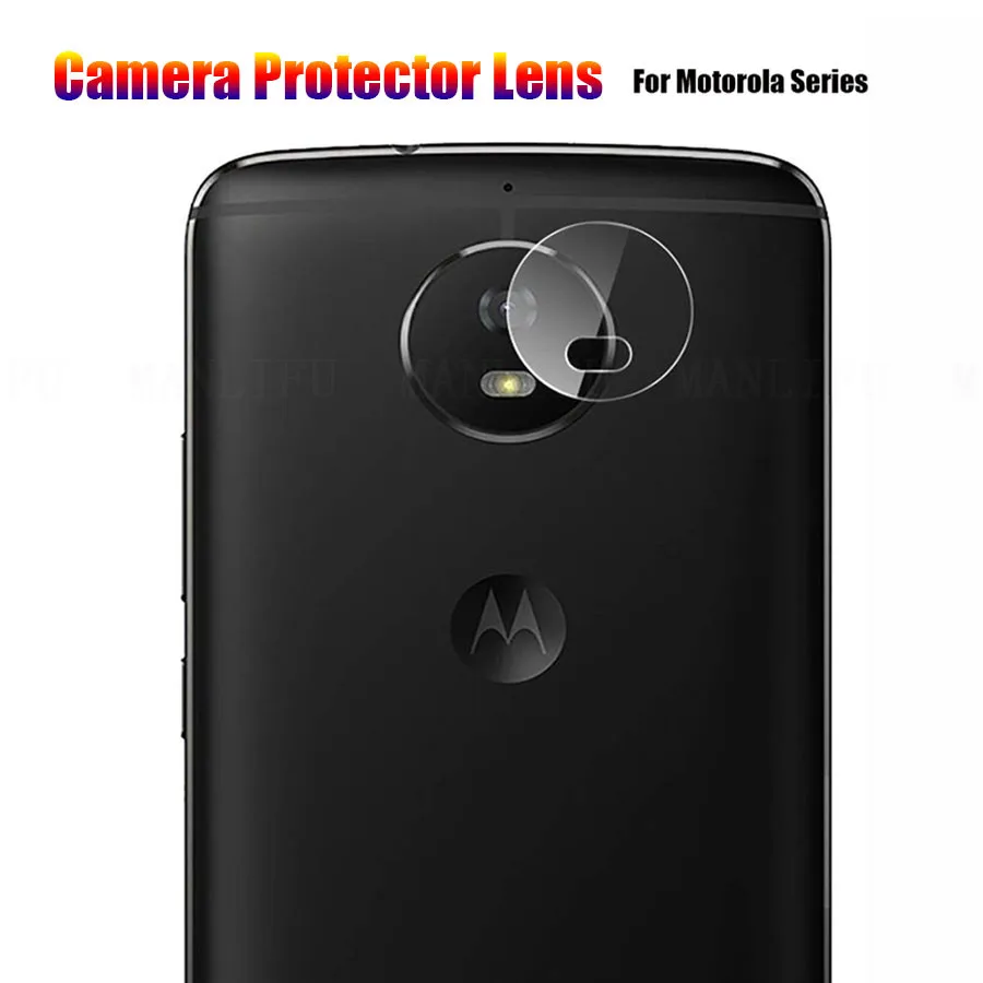 2.5D Защитная пленка для объектива камеры Motorola Moto G5 G5S G6 Plus Play закаленное стекло E5