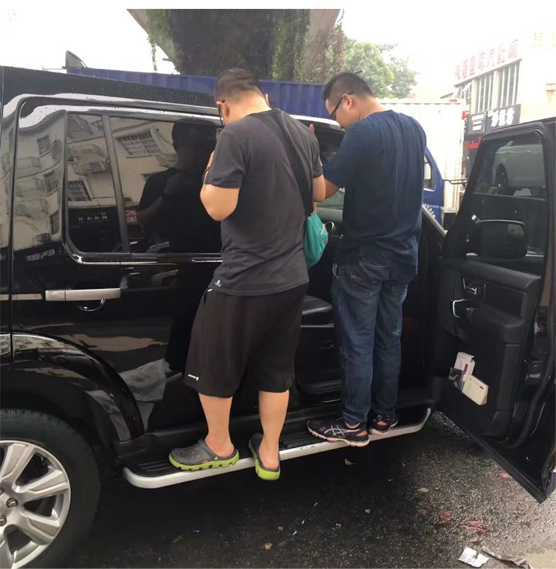JIOYNG беговые доски для Land Rover Discovery 4 LR4 2010-2017 Авто Боковая ступенчатая педаль nurf бар