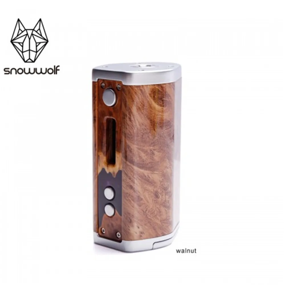 100% 2017 оригинальные Snowwolf 18650 3*218 батареи 10 Вт-прочная деревянная Вт 218 + алюминиевый