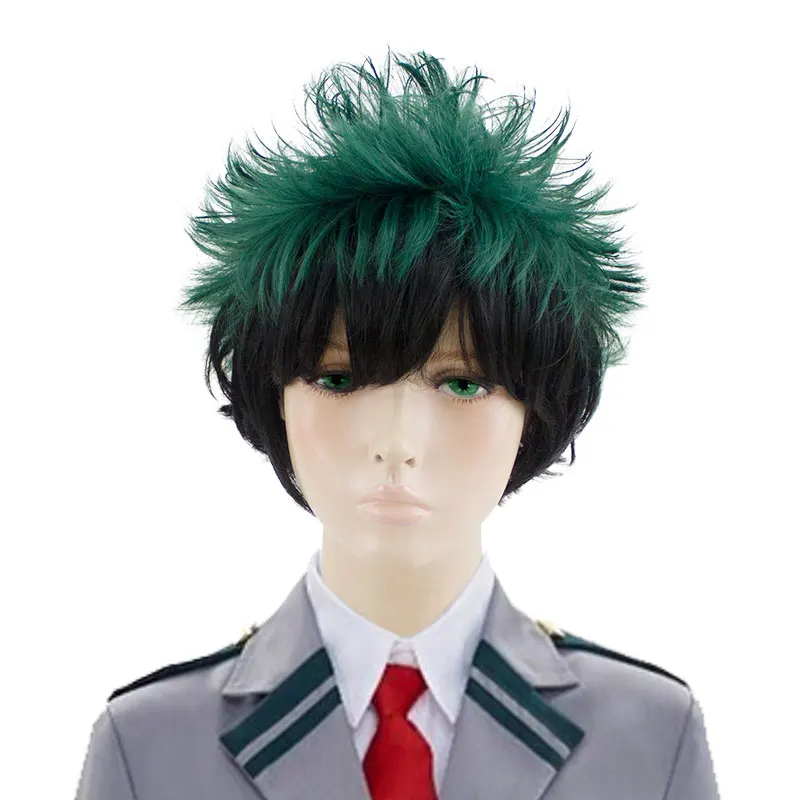 HSIU аниме Izuku Midoriya косплей парик My Hero Academy/Academy Хэллоуин вечерние Карнавальные