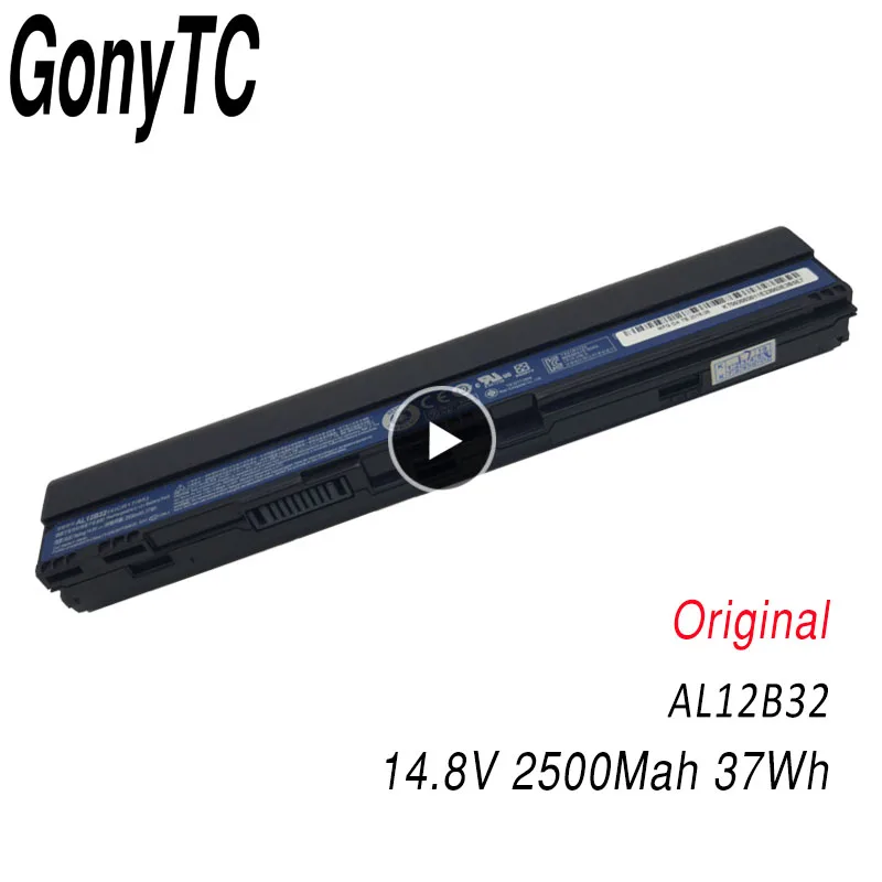 

Original New AL12B32 Laptop Battery For Acer For Aspire One 725 756 V5-171 B113 B113M AL12X32 AL12A31 AL12B31 2500mAh