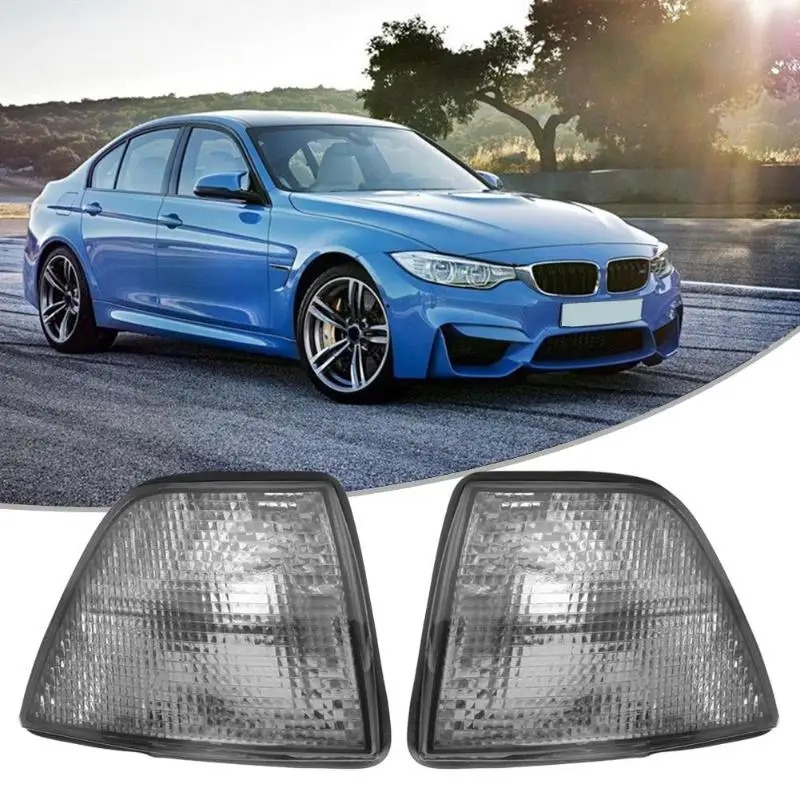 Автомобильные Угловые лампы с копчеными линзами 2 шт. для 3 серии E36 1992 1998
