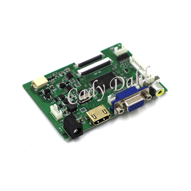 VGA HDMI аудио ЖК-контроллер плата модуля комплект для Raspberry Pi PC матрица 5 &quot-10 1&quot 60P