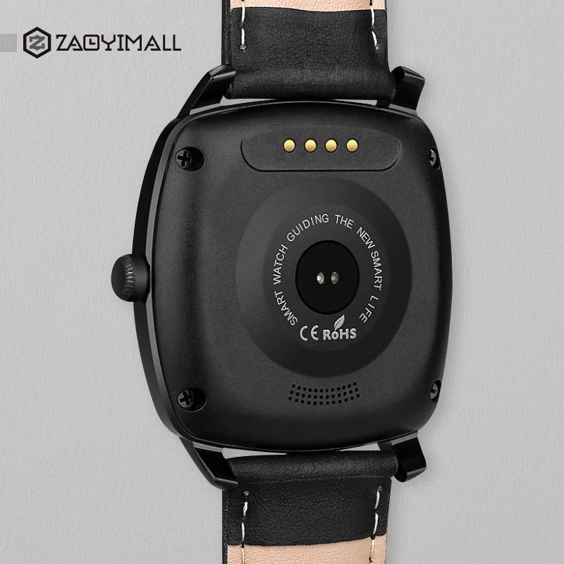 Zaoyiexport dm88 Смарт-часы круглый bluetooth SmartWatch Поддержка сердечного ритма Мониторы для