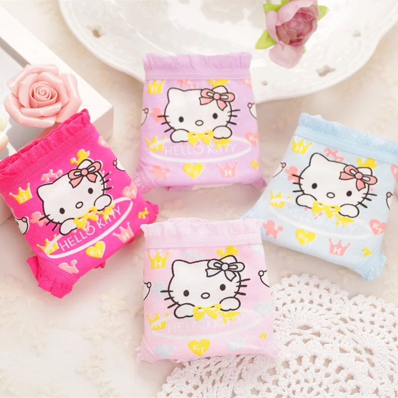 4 шт./лот Детские хлопковые трусы для девочек|girls underwear briefs panties|panties childkids girl |