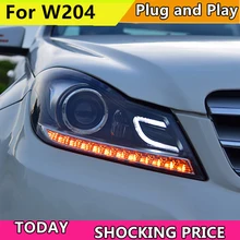 Автомобильный головной светильник для Benz W204 s 2011 2013 C180 C200 C260