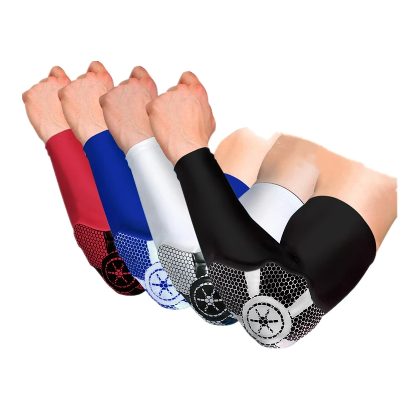 

1 pcs Crashproof Elbow Pads Elbow Support Brace Arm Sleeves Protector Guard for Basketball Volleyball Tennis Sports Accessories