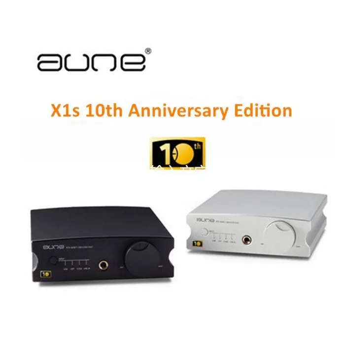 Фото Усилитель для наушников Aune X1s 10 й юбилей 32 бит/384K DSD128 DAC HIFI аудиофиловый усилитель