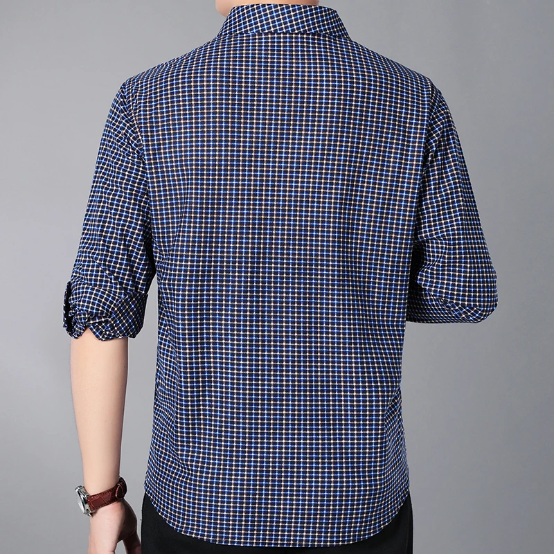 Фото 2019 social длинный рукав клетчатые дизайнерские рубашки для мужчин slim fit модная 2019 social длинный рукав клетчатые дизайнерские рубашки для мужчин slim fit модная