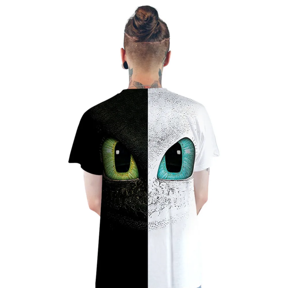 Футболка для косплея с надписью Как приручить дракона|Костюмы из фильмов и ТВ| |