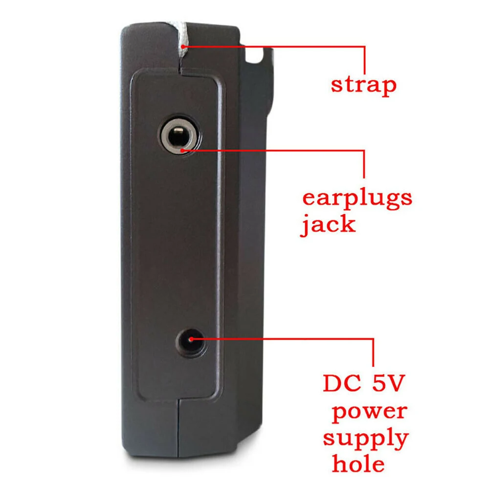 Портативный Полнодиапазонный цифровой тюнер MW/AM/FM/SW мультиполосный стерео