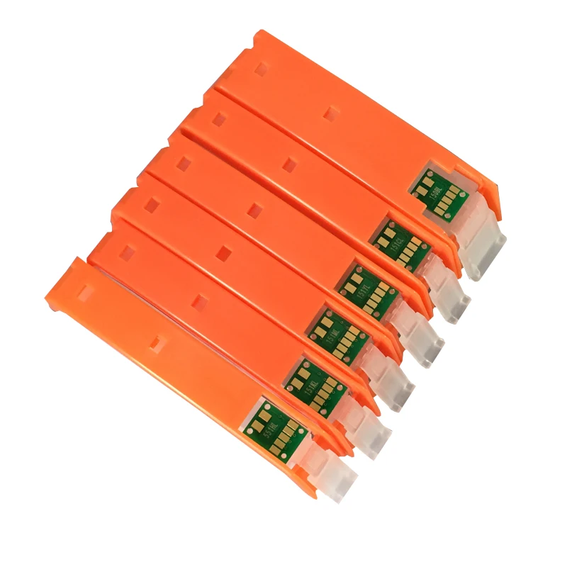 6 видов цветов BCI-370XL многоразовые чернильные картриджи для Canon PIXUS MG7730/6930 TS9030/8030 с