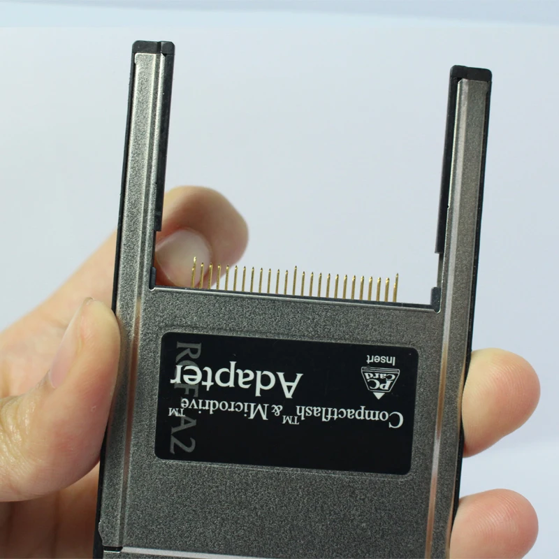 Адаптер для микро накопителя Compact Flash Card to PC PCMCIA card Reader Type I или II|Адаптеры карт