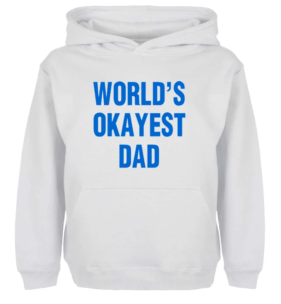 Модная толстовка унисекс с изображением папы OKAYEST в мире мужская зимняя куртка