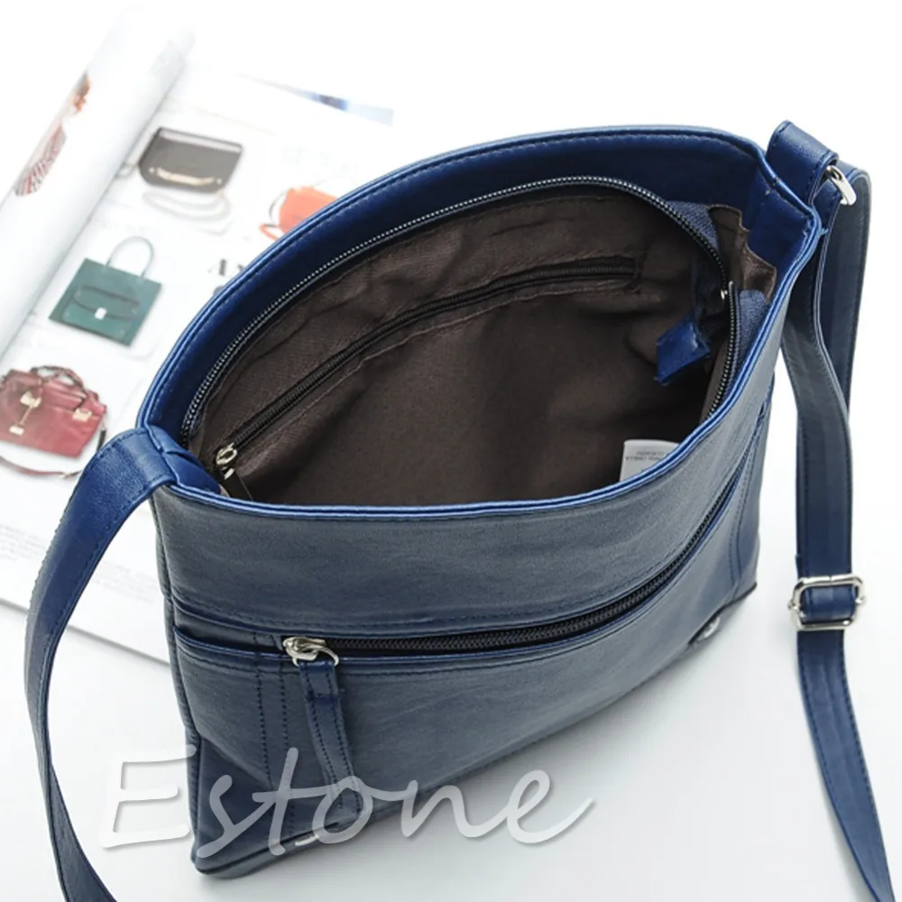 

Women Cross Body Shoulder Faux Leather Satchel Messenger Bag Handbag Gift