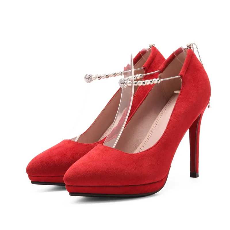 Женская обувь высокий каблук zapatos mujer туфли-лодочки sapatos femininos с острым носком