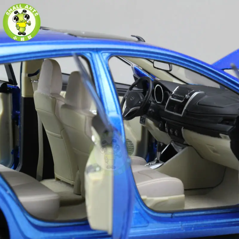 1:18 Yaris L литье под давлением модель автомобиля синий