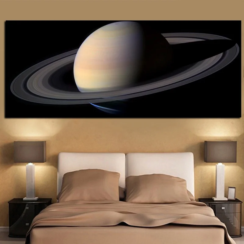 Абстрактная 3D Картина на холсте настенный постер с изображением Вселенной