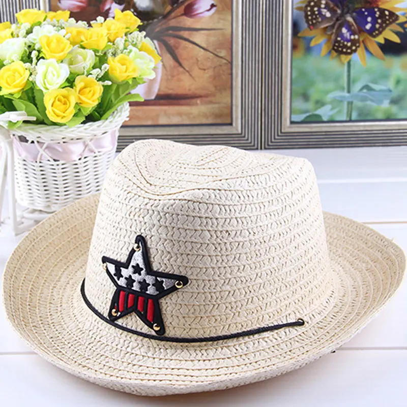 Шапка детская демисезонная с кабелем и звездами 54 см | Аксессуары для одежды