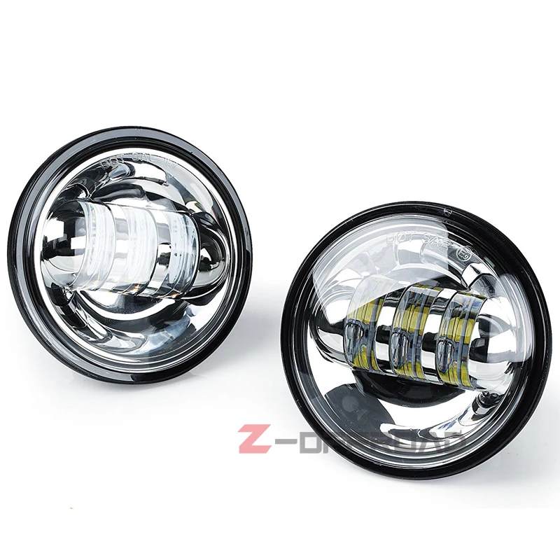 Для уличного Glide мотоциклов освещение 7 &quotLED H4 Фара + 4 5 дюйма противотуманная фара