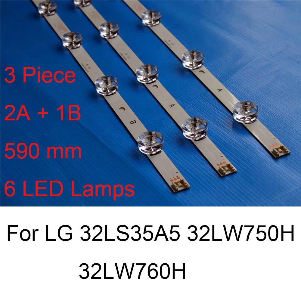 Светодиодная лента для подсветки телевизора LG 32LS35A5 32LW750H 32LW760H | Электроника