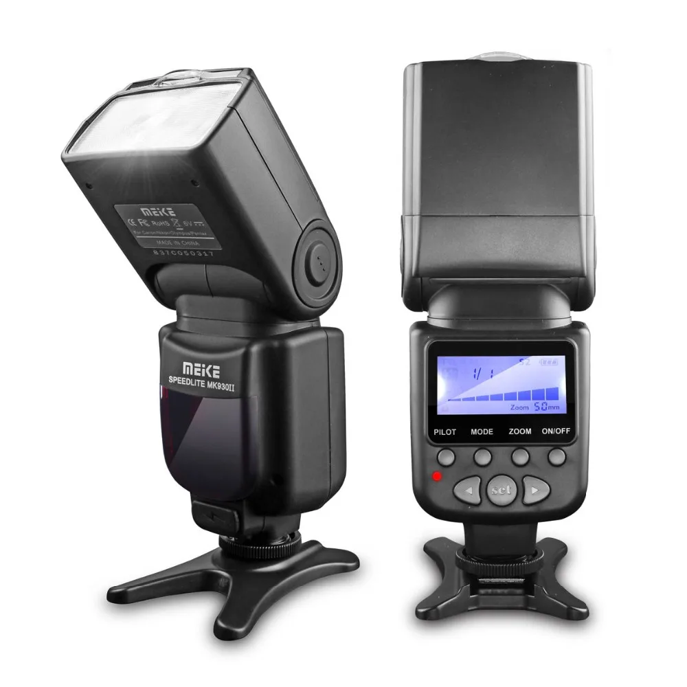 MEIKE MK-930II профессиональный ручной регулировки Вспышка Speedlite для Sony отдельный