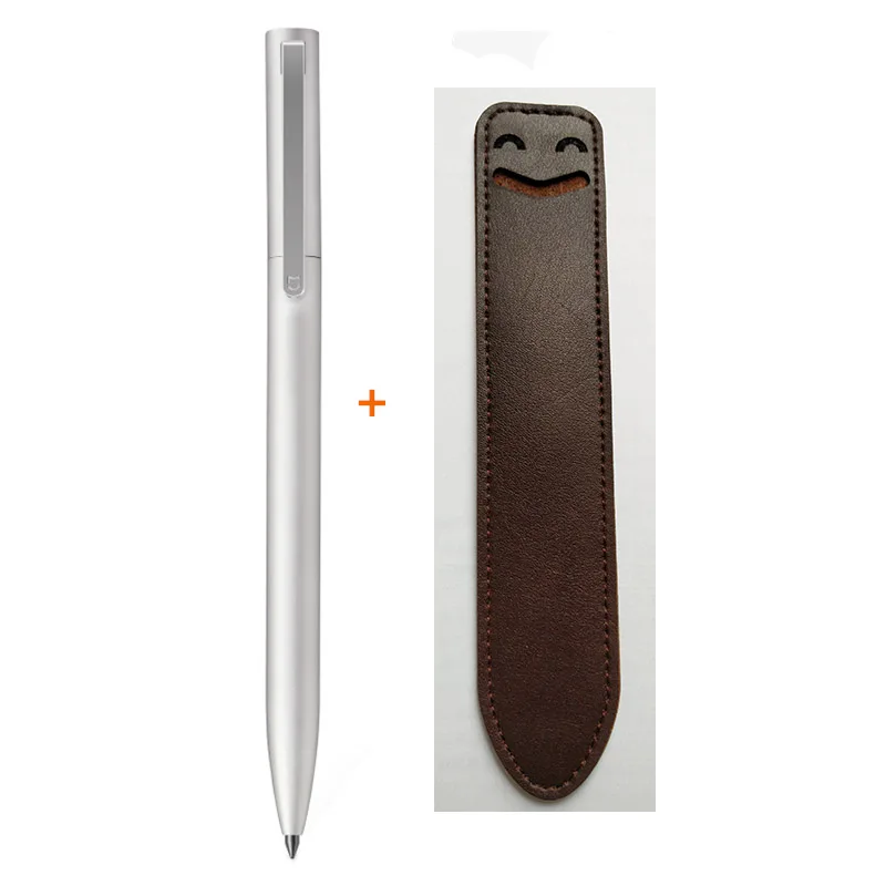 Silver Pen Add Brown Xiaomi Mijia металлический знак ручка 0,5 мм ручка для подписи PREMEC гладкая швейцарская заправка MiKuni японские чернила - Цвет: Silver Pen Add Brown
