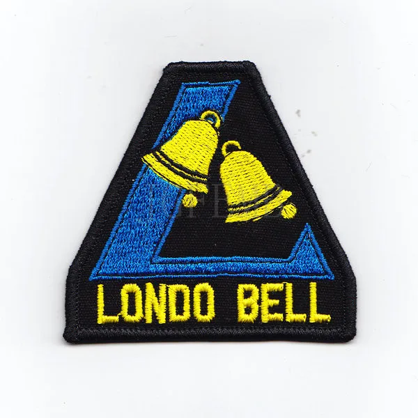 50% вышивка Gundam Londo Bell военные тактические нашивки B2476 | Дом и сад