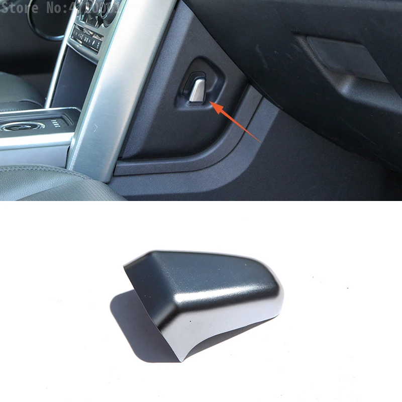 

ABS Chrome Co-pilot Storage Box Hook Cover Trim For Land Rover Discovery Sport 2015 2016 2017 Car-styling Auto Parts