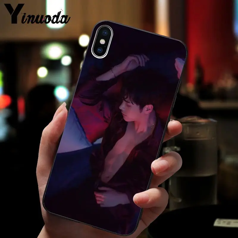 11pro MAX GOT7 Jackson Wang TPU черный чехол для телефона iPhone X XS 6 6S 7 7plus 8 8Plus 5 5S XR | Мобильные