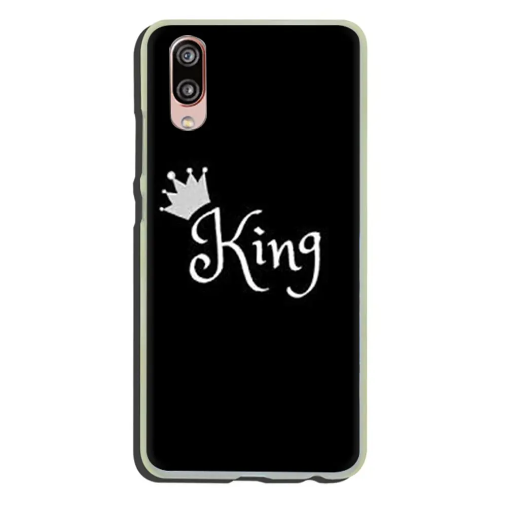 Жесткий чехол для телефона King queen для влюбленных пар для huawei P30 P20 P8 P9 P10 Lite Mini Pro P smart Plus - Цвет: H3