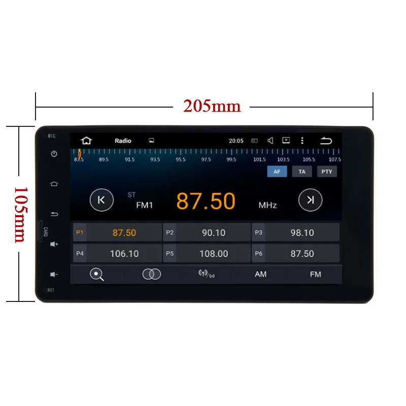 Aoluoya Android 7 1 2 Din автомобильный DVD плеер GPS навигация для Mitsubishi Pajero V93 V97 Outlander 2012 2015 Sport