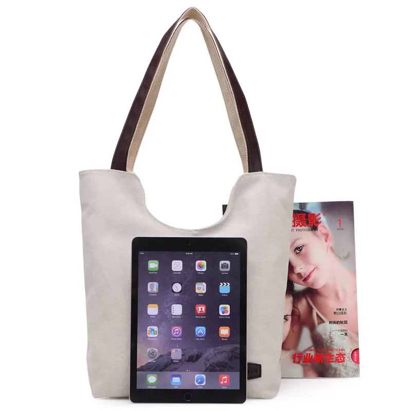 2017 женские сумки на плечо Высококачественная Холщовая Сумка для женщин сумочки