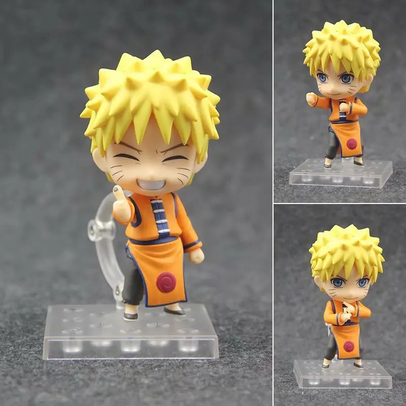 Каблук 10 см Наруто Nendoroid фигурку ПВХ Новая Коллекция Рис giocattoli brinquedos коллекция per