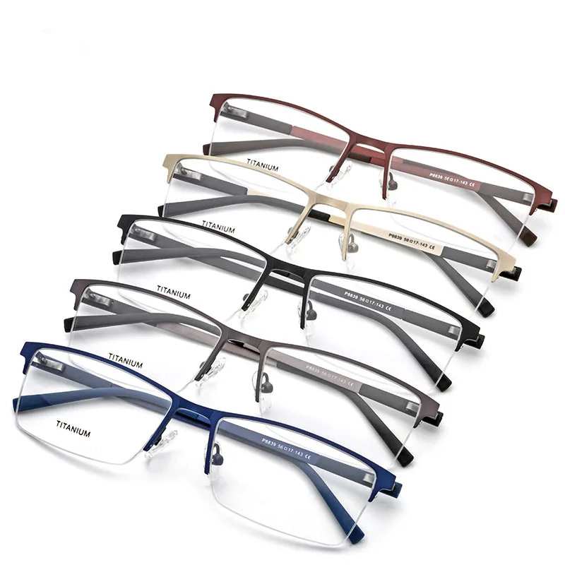 EOOUOOE титановые мужские очки без оправы Gafas Oculos de sol классические очки|Мужские