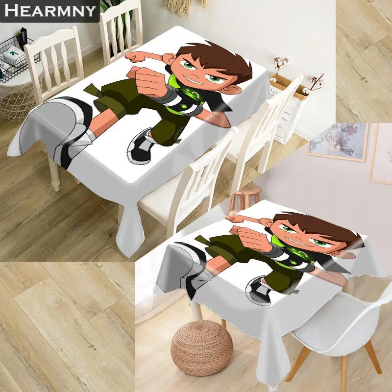 Пользовательские Ben 10 скатерть кухня обеденный стол украшения для дома прямоугольные вечерние скатерти офисные простые Большие размеры - Цвет: 2