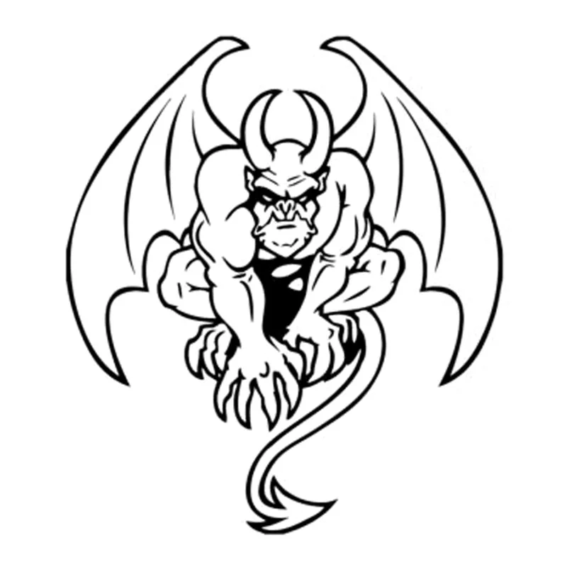 Декоративный стикер для автомобиля мотоцикла черный/серебристый 14 3 см * 16 см|car