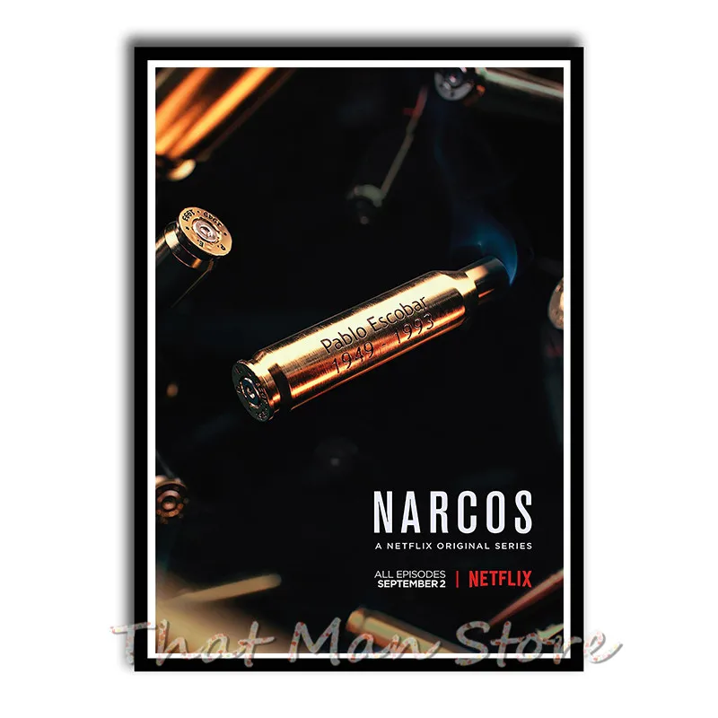 Сезон наркос плакаты высокой четкости наклейки на стену украшение дома для