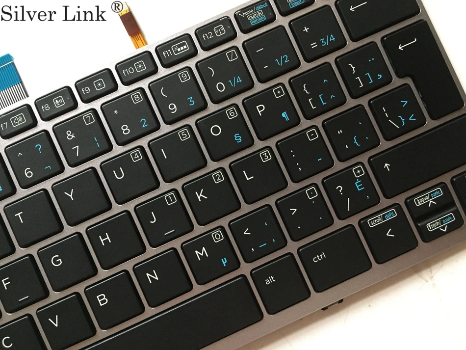 CF канадская и Французская клавиатура для ноутбука с подсветкой HP Elitebook Folio 1020 G1