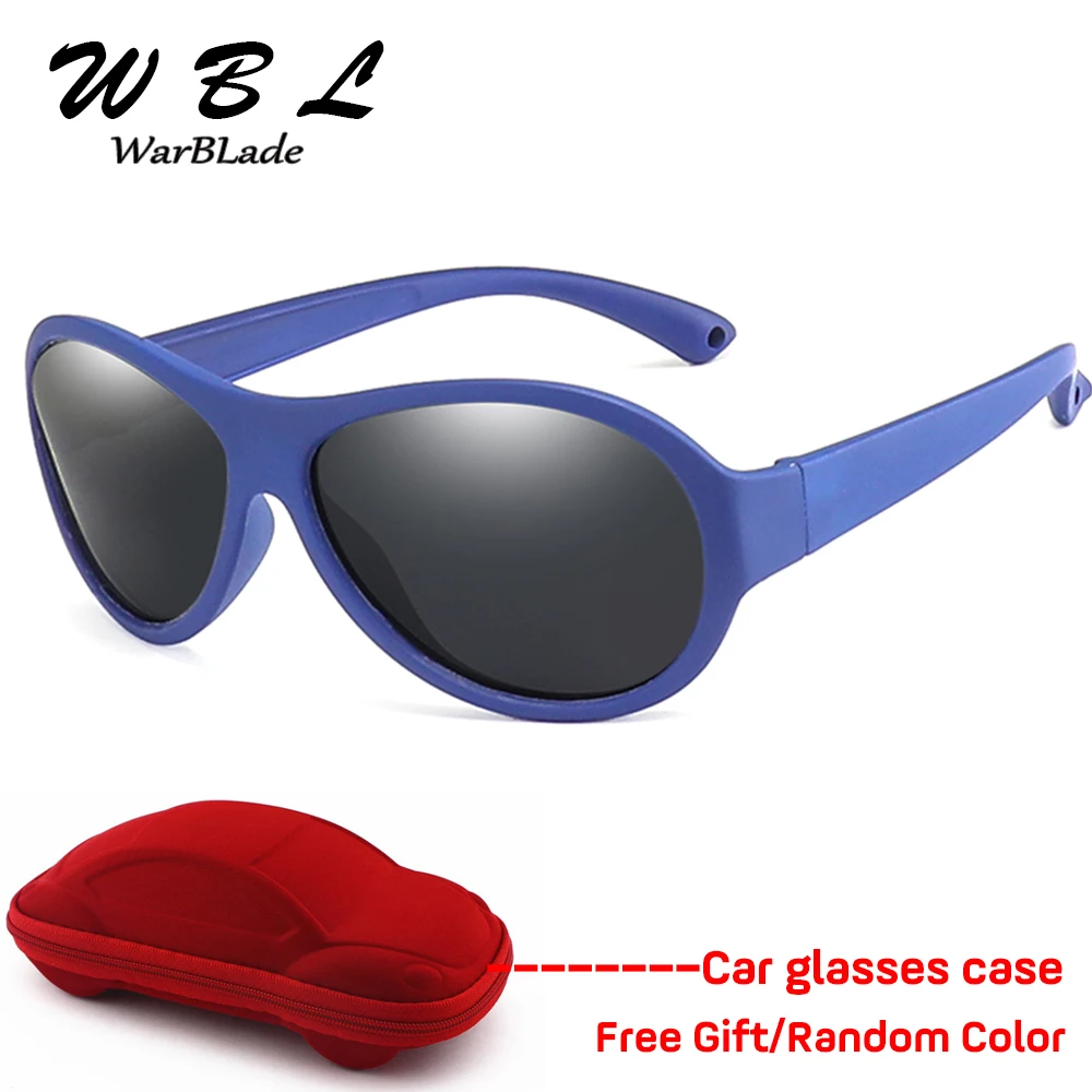 Детские поляризованные солнцезащитные очки TR90 классические модные детские для