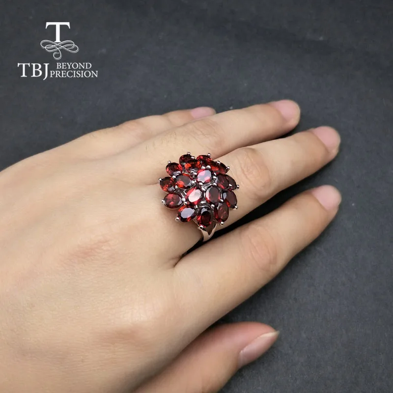 Женский комплект украшений TBJ ювелирные украшения из природных драгоценных